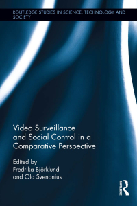 Cover image: Video Surveillance and Social Control in a Comparative Perspective 1st edition 9780415628600