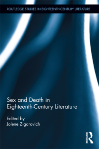 Cover image: Sex and Death in Eighteenth-Century Literature 1st edition 9780367867164