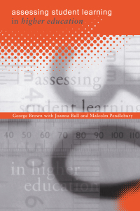 Omslagafbeelding: Assessing Student Learning in Higher Education 1st edition 9780415162265