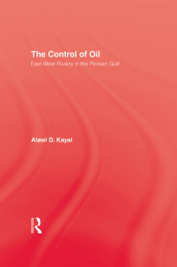 Cover image: Control Of Oil - Hardback 1st edition 9781138966680