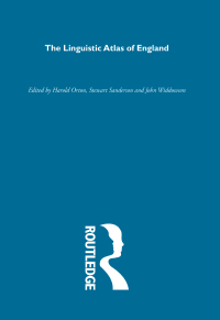 Cover image: The Linguistic Atlas of England 1st edition 9780415151290