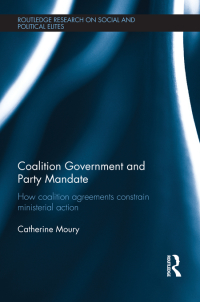 Imagen de portada: Coalition Government and Party Mandate 1st edition 9780415601610