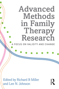 Titelbild: Advanced Methods in Family Therapy Research 1st edition 9780415637503