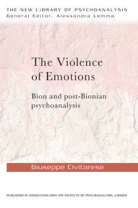 Imagen de portada: The Violence of Emotions 1st edition 9780415692120