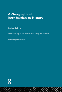 Titelbild: A Geographical Introduction to History 1st edition 9780415487535