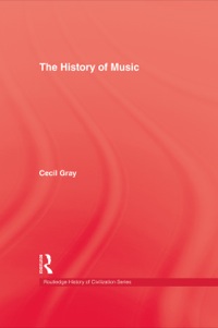Imagen de portada: History Of Music 1st edition 9781138976146