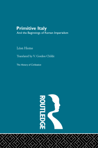 Cover image: Primitive Italy 1st edition 9780415155809