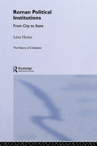 Titelbild: Roman Political Institutions 1st edition 9780415155847