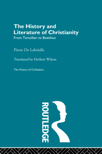 Cover image: The History and Literature of Christianity 1st edition 9780415155991