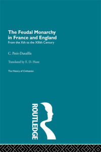 Imagen de portada: The Feudal Monarchy in France and England 1st edition 9780415156042