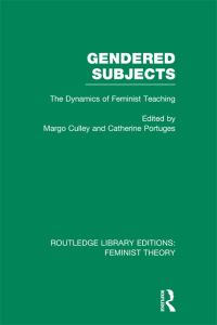 Omslagafbeelding: Gendered Subjects (RLE Feminist Theory) 1st edition 9780415754170