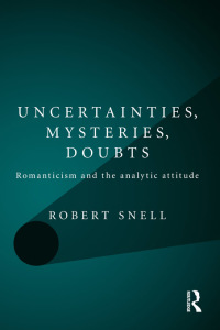Imagen de portada: Uncertainties, Mysteries, Doubts 1st edition 9780415543866