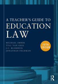 Cover image: A Teacher's Guide to Education Law 5th edition 9780415634700