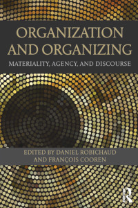 Titelbild: Organization and Organizing 1st edition 9780415529303