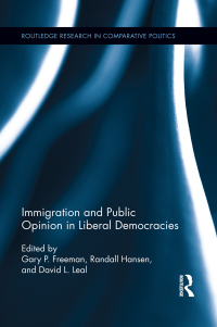 Imagen de portada: Immigration and Public Opinion in Liberal Democracies 1st edition 9780415519083