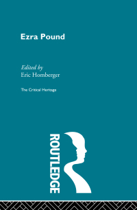 Cover image: Ezra Pound 1st edition 9780415159418