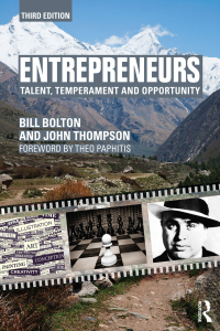 Cover image: Entrepreneurs 3rd edition 9780415631877