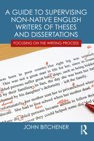 Cover image: A Guide to Supervising Non-native English Writers of Theses and Dissertations 1st edition 9780415631815