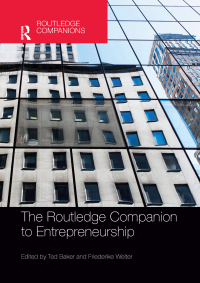 Cover image: The Routledge Companion to Entrepreneurship 1st edition 9781138363182