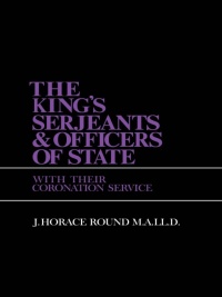 表紙画像: King S Sergeants and Officers Cb 1st edition 9780713000269
