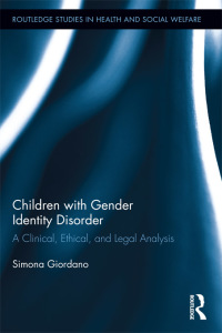 Cover image: Children with Gender Identity Disorder 1st edition 9781138809550