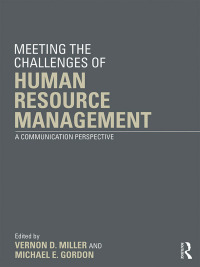 صورة الغلاف: Meeting the Challenge of Human Resource Management 1st edition 9780415630207