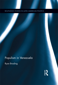 Cover image: Populism in Venezuela 1st edition 9781138886513