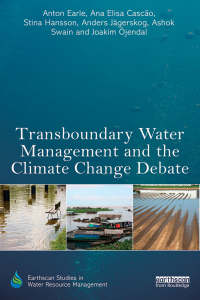 Omslagafbeelding: Transboundary Water Management and the Climate Change Debate 1st edition 9780415835152