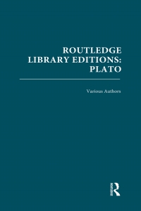 Cover image: Routledge Library Editions: Plato 1st edition 9780415591942