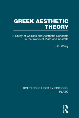 صورة الغلاف: Greek Aesthetic Theory (RLE: Plato) 1st edition 9780415627825