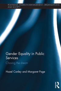 Cover image: Gender Equality in Public Services 1st edition 9780367739089