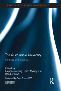 Cover image: The Sustainable University 1st edition 9781138801516