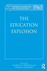 表紙画像: World Yearbook of Education 1965 1st edition 9780415502559