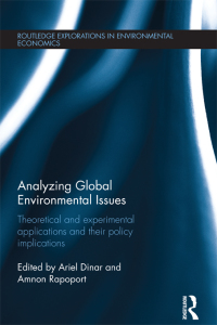 صورة الغلاف: Analyzing Global Environmental Issues 1st edition 9780415627184