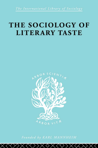 Omslagafbeelding: Sociology Lit Taste Ils 90 1st edition 9780415605700