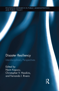 صورة الغلاف: Disaster Resiliency 1st edition 9781138833265