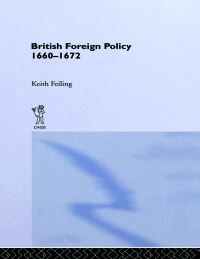 صورة الغلاف: British Foreign Policy 1660-1972 1st edition 9781138987951