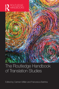 表紙画像: The Routledge Handbook of Translation Studies 1st edition 9781138211469