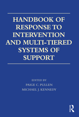 Immagine di copertina: Handbook of Response to Intervention and Multi-Tiered Systems of Support 1st edition 9780415626040