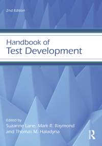 صورة الغلاف: Handbook of Test Development 2nd edition 9780415626019