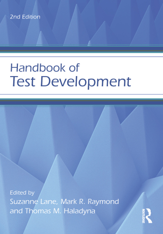 Cover image: Handbook of Test Development 2nd edition 9780415626019
