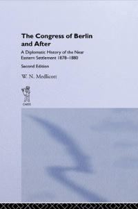 Imagen de portada: Congress of Berlin and After 1st edition 9781138971523