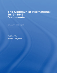 Imagen de portada: Communist International 1st edition 9780714615554