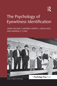 Imagen de portada: The Psychology of Eyewitness Identification 1st edition 9781138117235
