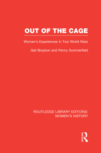 Cover image: Out of the Cage 1st edition 9780415622677