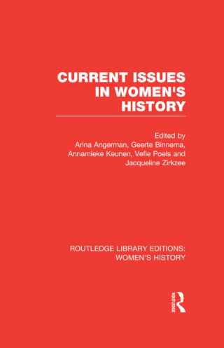 Cover image: Current Issues in Women's History 1st edition 9780415623865