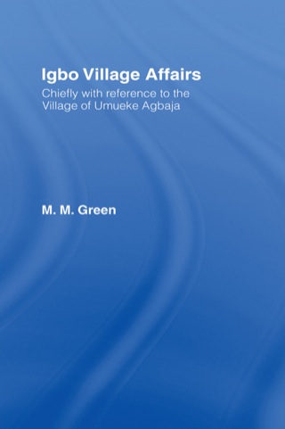 Cover image: Igbo Village Affairs 1st edition 9780415760683
