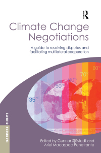 Omslagafbeelding: Climate Change Negotiations 1st edition 9781844074648