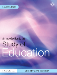 Cover image: An Introduction to the Study of Education 4th edition 9780415623094