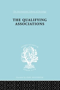 Cover image: The Qualifying Associations 1st edition 9780415176880